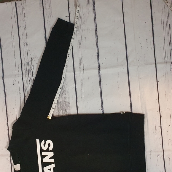 Van Classic Crewneck Unisex Sweatshirt In Black Size S/M - Picture 8 of 9